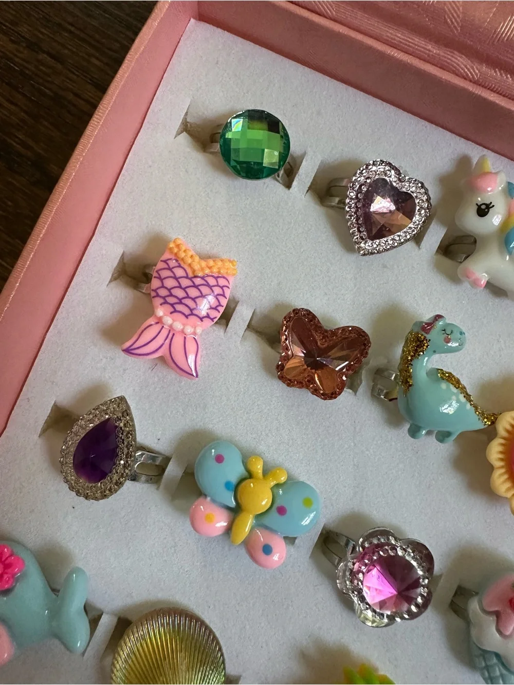 NWT set of 24 children’s rings